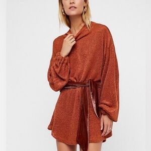 AS IS Free People Fete Spice Sweater Dress